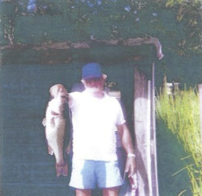 Bill Templeton With a 13 Pounder 1991